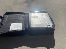 Plus U7-132 Dlp Desktop Projector Gray Model With Carrying Case Portable