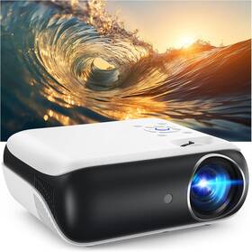 Proxxi 445040998918 1080p Bluetooth Mini Projector For Home And Outdoor Use Full Hd With Speaker