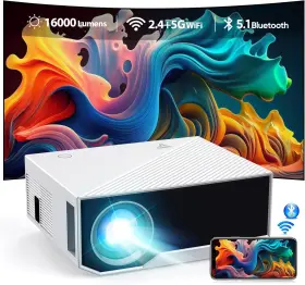 Proxxi 744759340825 2024 Full Hd 1080p Wifi Bluetooth Projector For Home Theater And Outdoor Use Proxxi 744759340825 2024 Full Hd 1080p Wifi Bluetooth Projector For Home Theater And Outdoor Use
