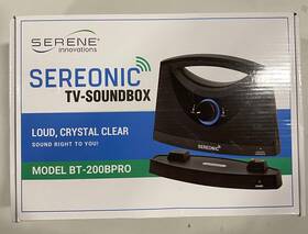 Serene Group Inc. 850044931125 Pro Soundbox Top-grade Wireless Tv Speakers For Smart Optimal Black