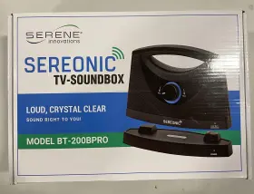 Serene Group Inc. 850044931125 Pro Soundbox Top-grade Wireless Tv Speakers For Smart Optimal Black Serene Group Inc. 850044931125 Pro Soundbox Top-grade Wireless Tv Speakers For Smart Optimal Black