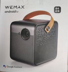 Smart M055fgn Wemax Dice Portable Projector 4k Mini Movie Space Gray