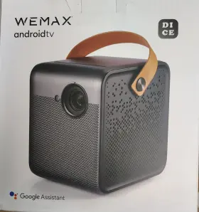M055fgn Smart Wemax Dice Portable Projector 4k Mini Movie Space Gray