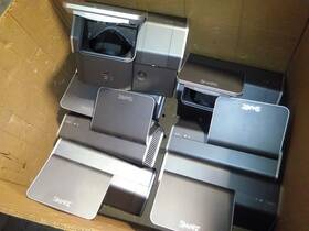 Smart Ux60 Lot Of 7 Vga Hdmi Dlp Short-throw Projector No Remote