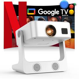 Sovboi 614141768813 Google Tv/2000 Ansi/voice Control/built-in Apps Outdoor Projector-4k With Wifi