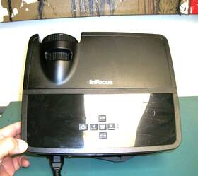 Texas Instruments Dlp Infocus In2126 P/n Multimedia Projector With Pwr Supply Cord