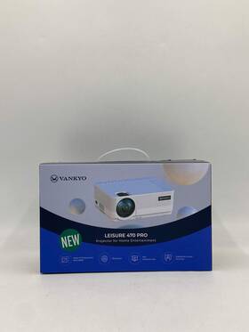 Vankyo 810089903303 New Leisure 470 Pro Projector For Home Entertainment