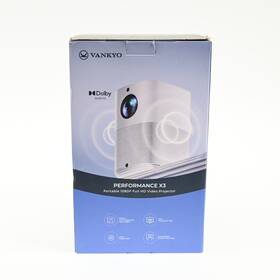 Vankyo 85460972 X3 Native 1080p Fhd Vertical Projector With Dolby Audio Sound