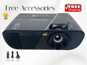 Viewsonic Vs16445 Pjd7526w Dlp Projector 4000 Lumens Home Theater Full Hd 3d Hdmi