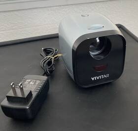 Vivitar Vivpp720 Super Mini Portable Projector 1080p Vivpp720-sil No Remote