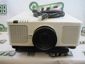 Vivtek Du8090z-wh Vivitek Projector 20 000hr Bulb Life 960 Used Needs Remote