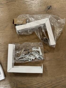 Wali Psm001-w 6 Inch Projector Mount White New Open Box Hardware Included