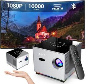 Xgody Xgody-x3 4k Mini Projector 10000 Lumen Led 1080p Wifi Bluetooth Uhd Portable Home Theater
