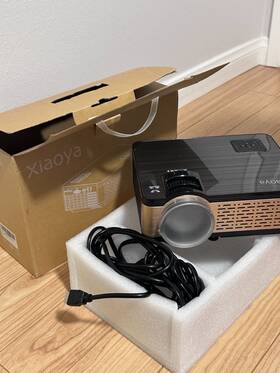 Xiaoya Xiaoya-w5 Mini Projector 720p Full Hd Led Portable Home Theater Movie