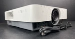 Sony VPL-FHZ55, Hdmi Projector, 4000 Lumens 1920X1200 8000:1, 2706 Laser Hrs Used. Price: $140.00.