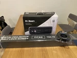 Probeam Laser Projector BU70QGA With Titan TNS-72 Inch Screen New. Price: $650.00.
