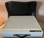 Vintage Bretford Acculight Still Picture Projector Model 6009/6218 & Cover Works Used. Price: $50.00.