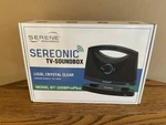 Serene Innovations Sereonic Tv-soundbox Portable Wireless Speaker BT-200B New. Price: $65.00.