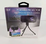 Ijoy Portable Projector W/tripod Remote-control Brand New Sealed. Price: $29.99.