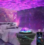 Star Projector Galaxy Light With Bluetooth Speaker, Multiple Colors New. Price: $16.87.