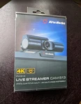 Avermedia Live Streamer 4K Webcam PW513 - Brand New Sealed In Box. Price: $79.99.