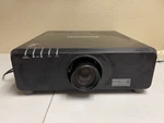 Panasonic PT-DW750B Projector With Lamp Lens-powers Used. Price: $899.99.
