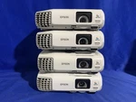 4 Epson Powerlite 955WH Projector 3LCD H683A Set Lot - Issues Please Read Used. Price: $220.00.