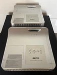 Two Sanyo PLC-WL2503 Projectors No Accessories Untested For. Price: $25.00.