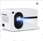 Wielio AT-M261 1080P Full Led Video Projector Wifi Bluetooth Hdtv Home Theate New. Price: $14.99.