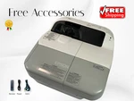 Epson Powerlite 480 3LCD Projector 3000 Lumens Hdmi Ultra Short Throw Bundle Used. Price: $120.61.