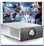 Xidu Portable Projector With Wifi And Bluetooth Metal HOUSING/2000ANSI/UHD S31 New. Price: $97.49.