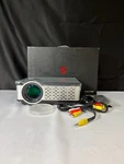 Egate E03I31 Black Silver Portable Led Projector With Remote Control Used. Price: $35.74.