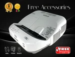 Epson Brightlink 585WI 3LCD Projector Ultra Short Throw 3300 Lumens 4K W/kit Very. Price: $307.44.