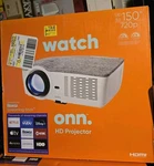 Onn 100010682 Projector 1080P Lcd New. Price: $99.95.