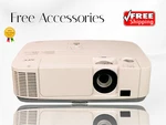 Bright 3LCD Projector: 4000 Ansi For Education Facilities Hdmi Usb Wxga Dicom Used. Price: $150.70.