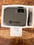 Fudoni Projector, Wifi/bluetooth, Outdoor 4K Support W/fabric Screen Bundle Open. Price: $39.99.