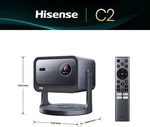 Hisense C2 Triple Laser 4K Smart Portable Projector 2000 Lumens Jbl Speaker Open. Price: $1399.99.