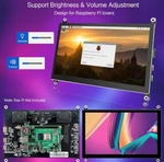 Hamtysan 7 Inch Raspberry Pi Touchscreen Monitor 1024X600 Small Hdmi... New. Price: $50.00.
