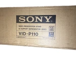 Nib Sony VID-P110 Video Presentation Stand W/ Power Cord Etc. Open. Price: $299.00.