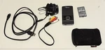 Optoma PK201 Pico Dlp Pocket Projector With Battery, Case, And Cables Used. Price: $39.99.