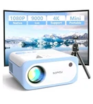 Mini Projector, Sopyou Native 1080P Full Hd 9000L 4K Movie Outdoor New. Price: $48.99.