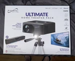 Supersonic Home Theater Projector Kit With 120 Inch Screen New. Price: $145.00.