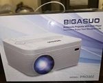 Bigasuo PRO302 Hd Bluetooth Projector Built In Dvd Player Nib New. Price: $65.00.