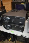 Panasonic Wxga 6000 (PT-DW7000U-K) 3 Dlp Home Theater Video Projector W/lamps Used. Price: $292.50.