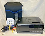 Epson Moviemate 55 3LCD Projector Built-in Dvd Player H302A W/ Remote Works Used. Price: $89.98.