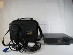 Viewsonic PJ501 3 Panel Lcd Digital Multimedia Projector VPROJ25048-1W With Case Used. Price: $80.00.