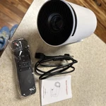 Portable 4K Android Smart Projector 5G Wifi Bluetooth Mini Home Video Theater Open. Price: $33.00.
