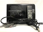 Epson Moviemate 55 3LCD Projector With Built-in Dvd Player H302A Remote + Case Used. Price: $165.99.