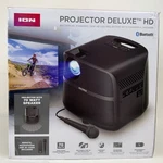 Ion Projector Deluxe Hd Battery/ac Powered 720P Led With Powerful Speaker Open. Price: $99.99.