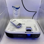 Epson EX3260 Projector With Remote Power Cord Carrying Bag Manual Tested Used. Price: $195.41.